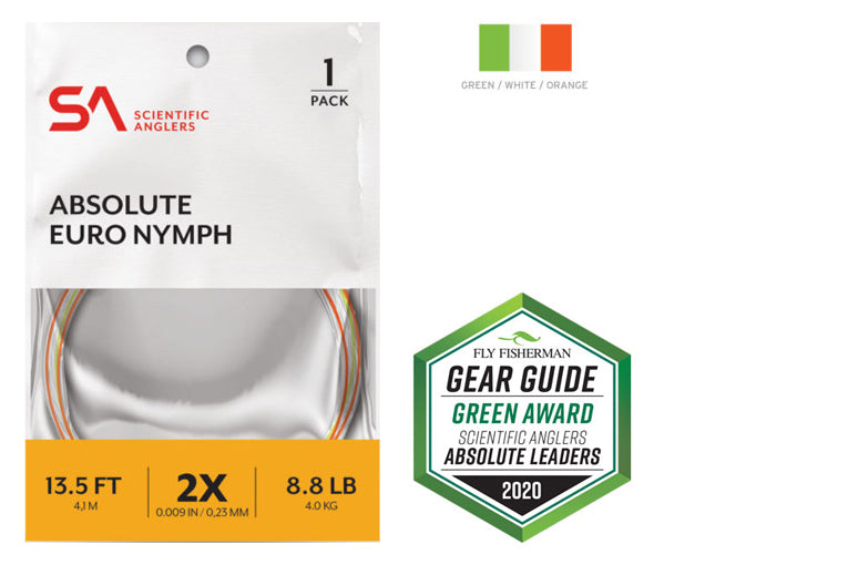 Absolute Euro Nymph Leader (1-Pack)