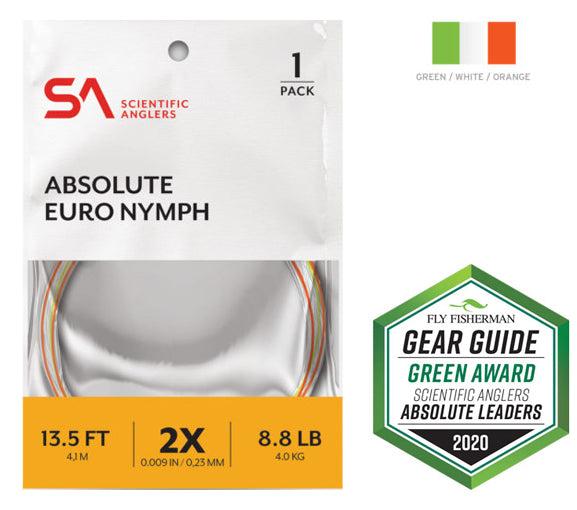 SA Absolute Euro Nymph Leader (1-Pack)