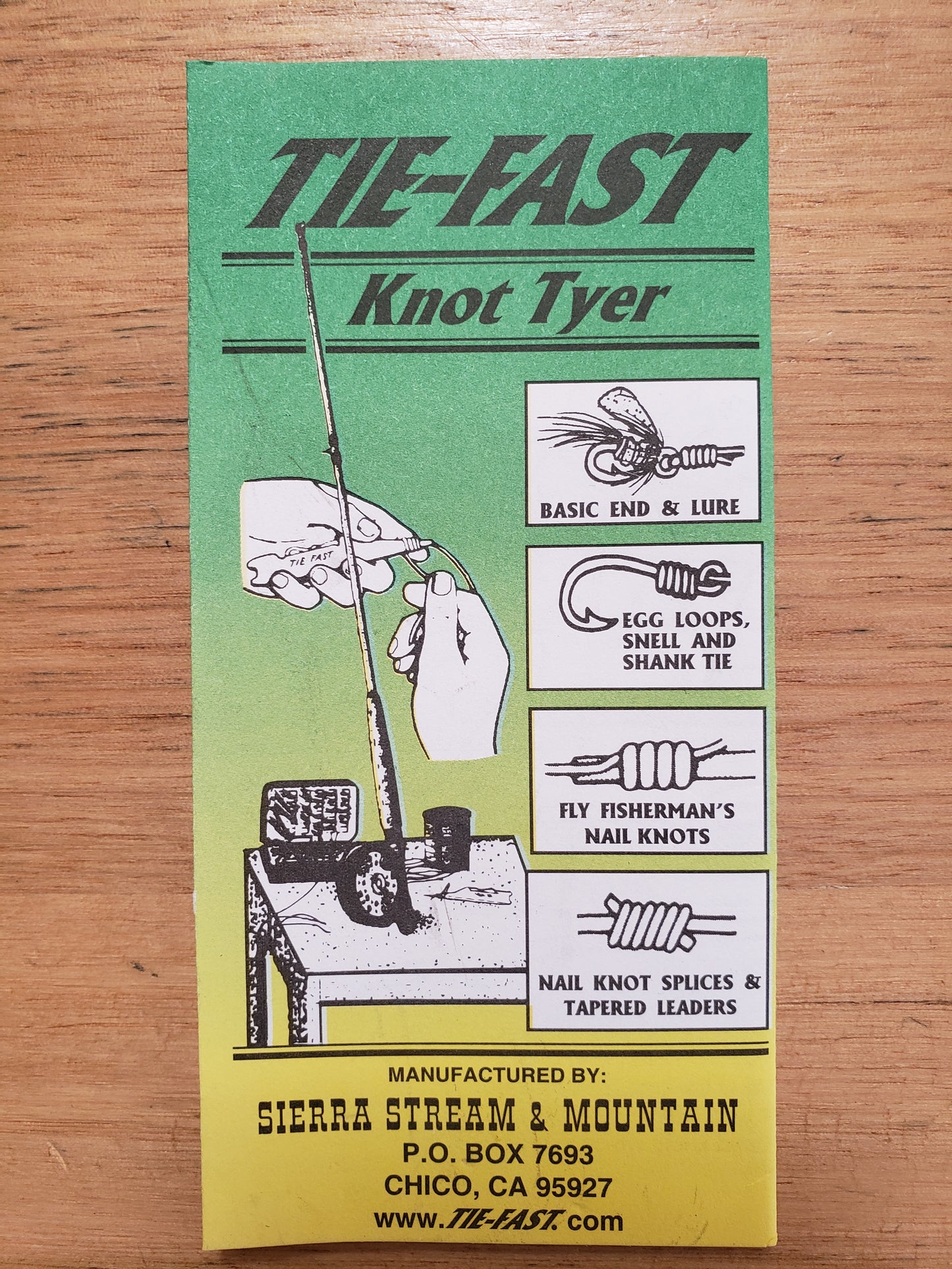 Sierra Stream & Mountain Tie-Fast Knot Tyer