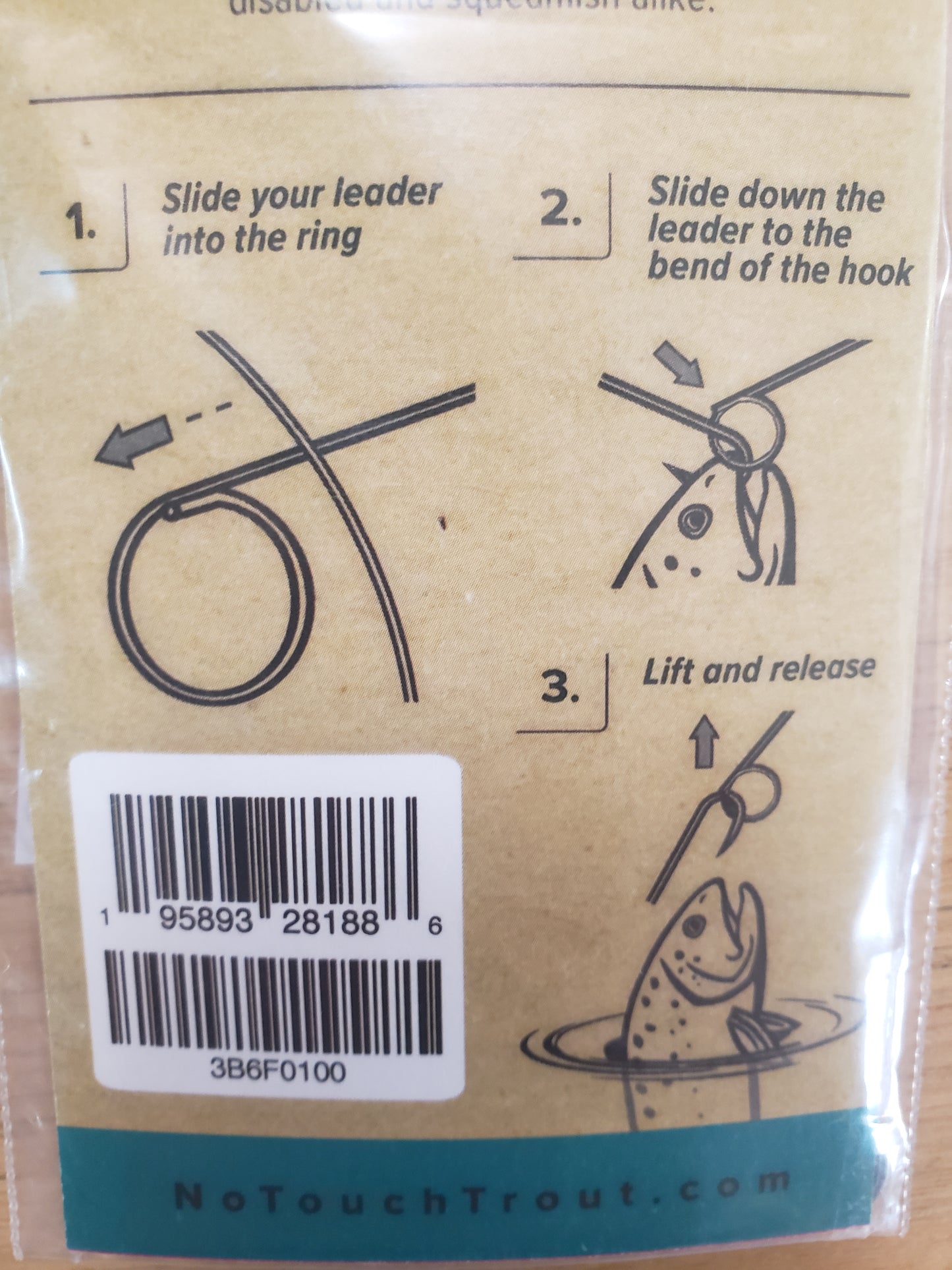 No Touch Trout Hook Release