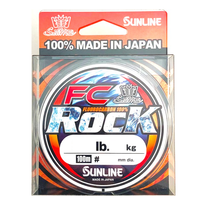 Sunline FC Rock Fluorocarbon Line 100m