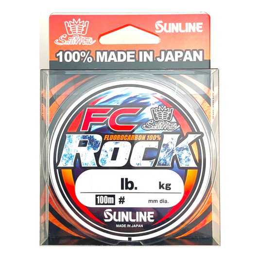 Sunline FC Rock Fluorocarbon Line 100m