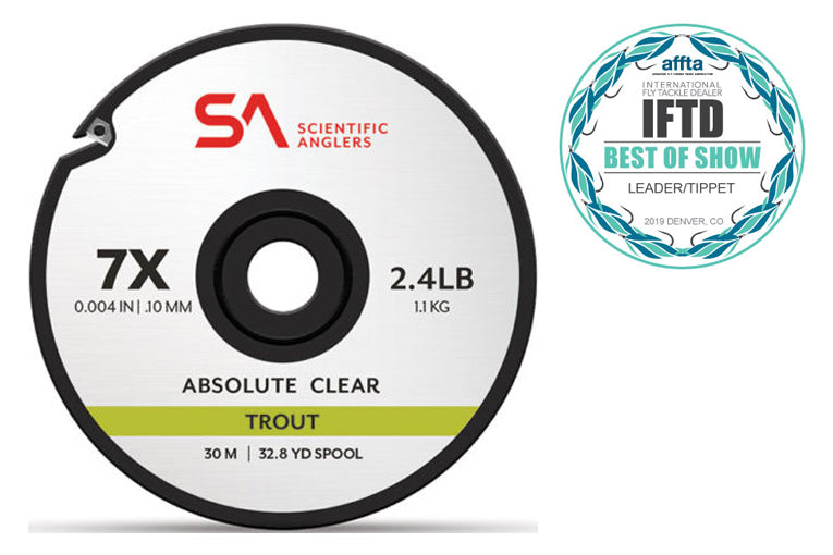 SA Absolute Trout Clear Tippet