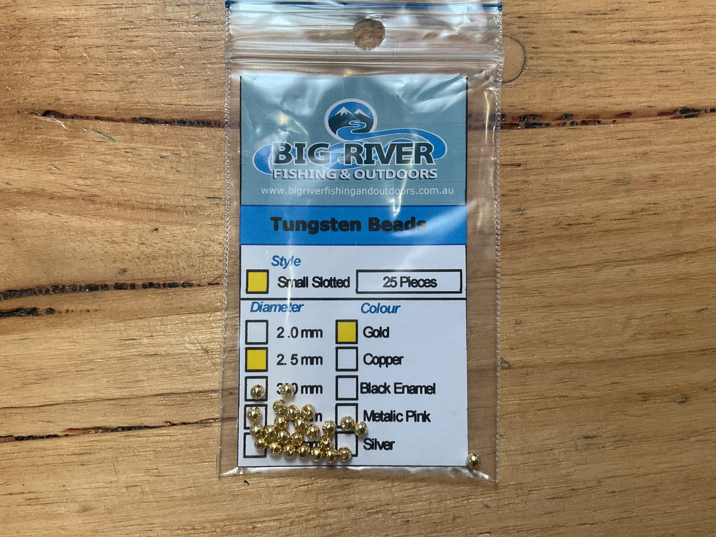 Big River Tungsten Beads