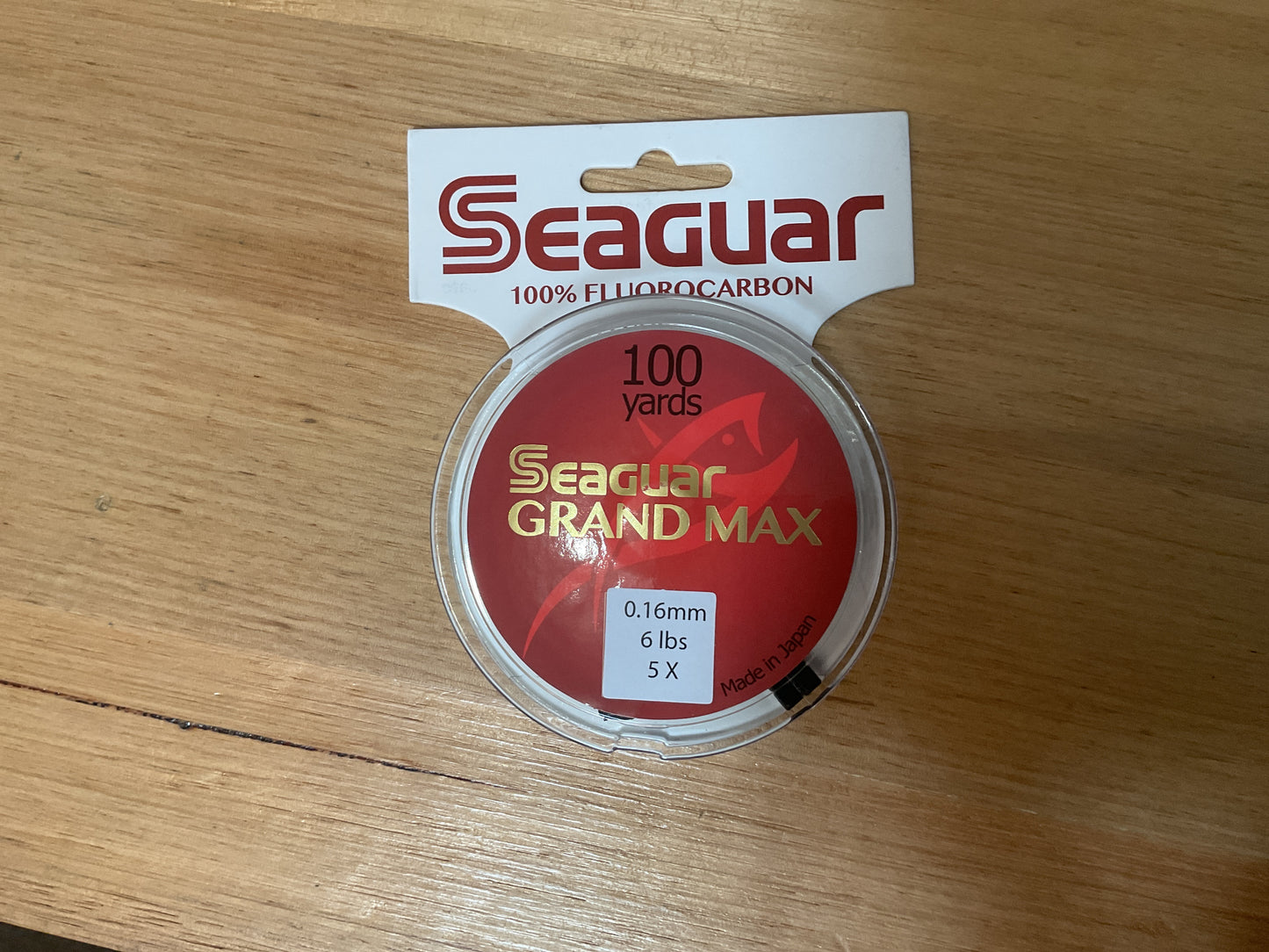 Seaguar Grand Max Fluorocarbon Tippet 100yards