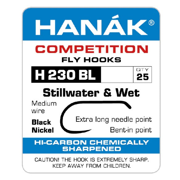 Hanak H 230 BL Stillwater and Wet Fly Hook