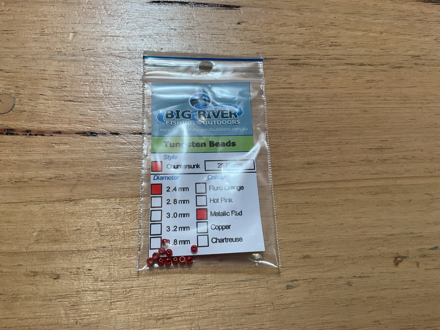 Big River Tungsten Beads