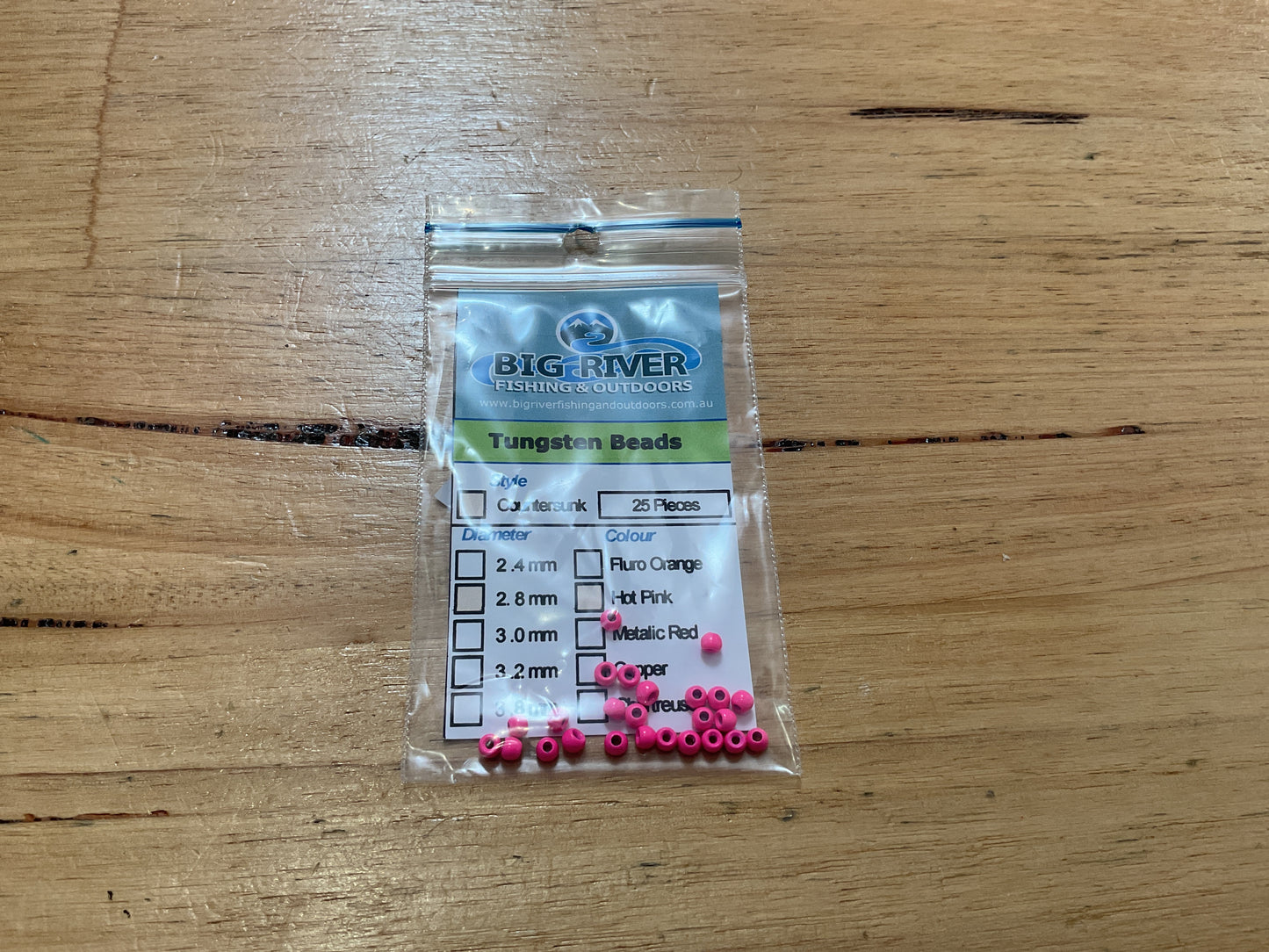 Big River Tungsten Beads