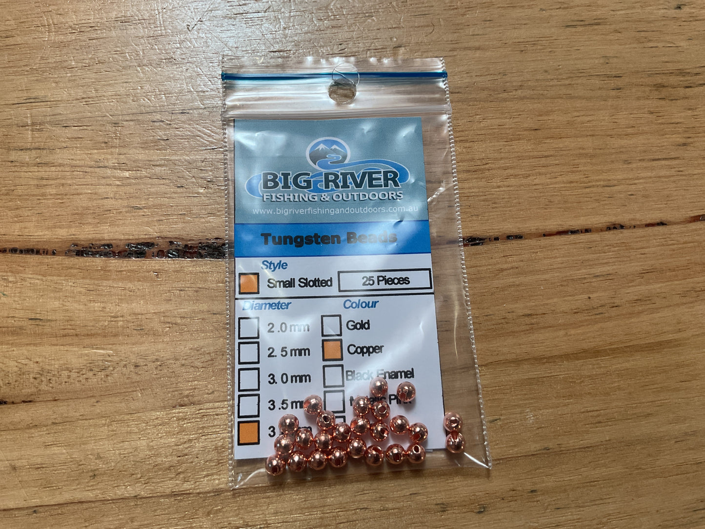 Big River Tungsten Beads