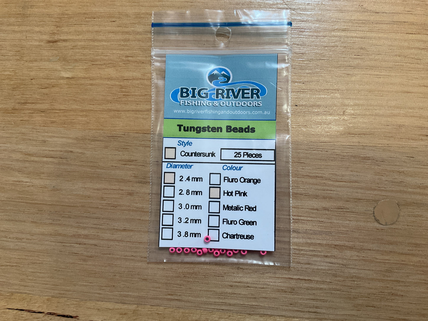 Big River Tungsten Beads