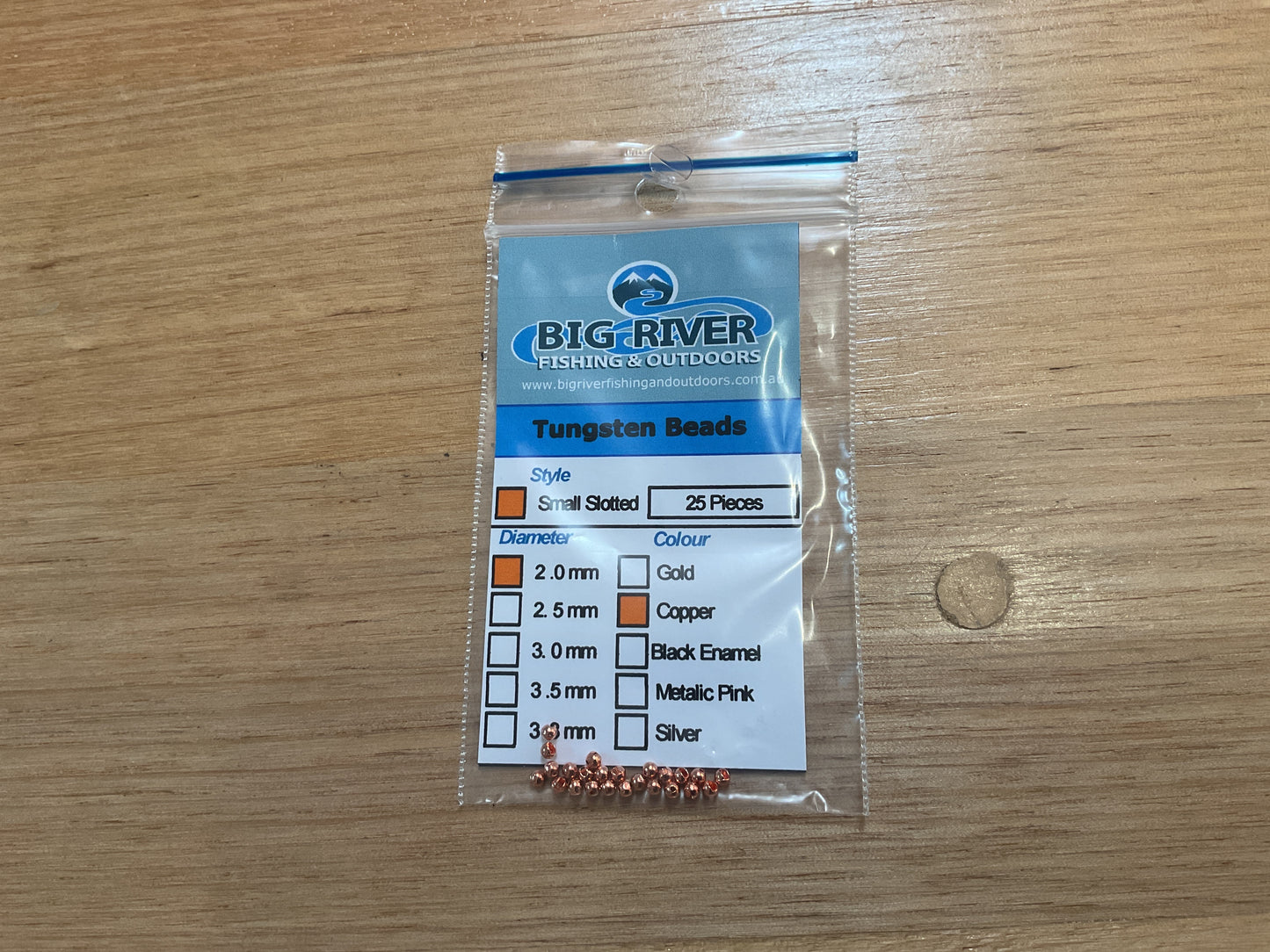 Big River Tungsten Beads