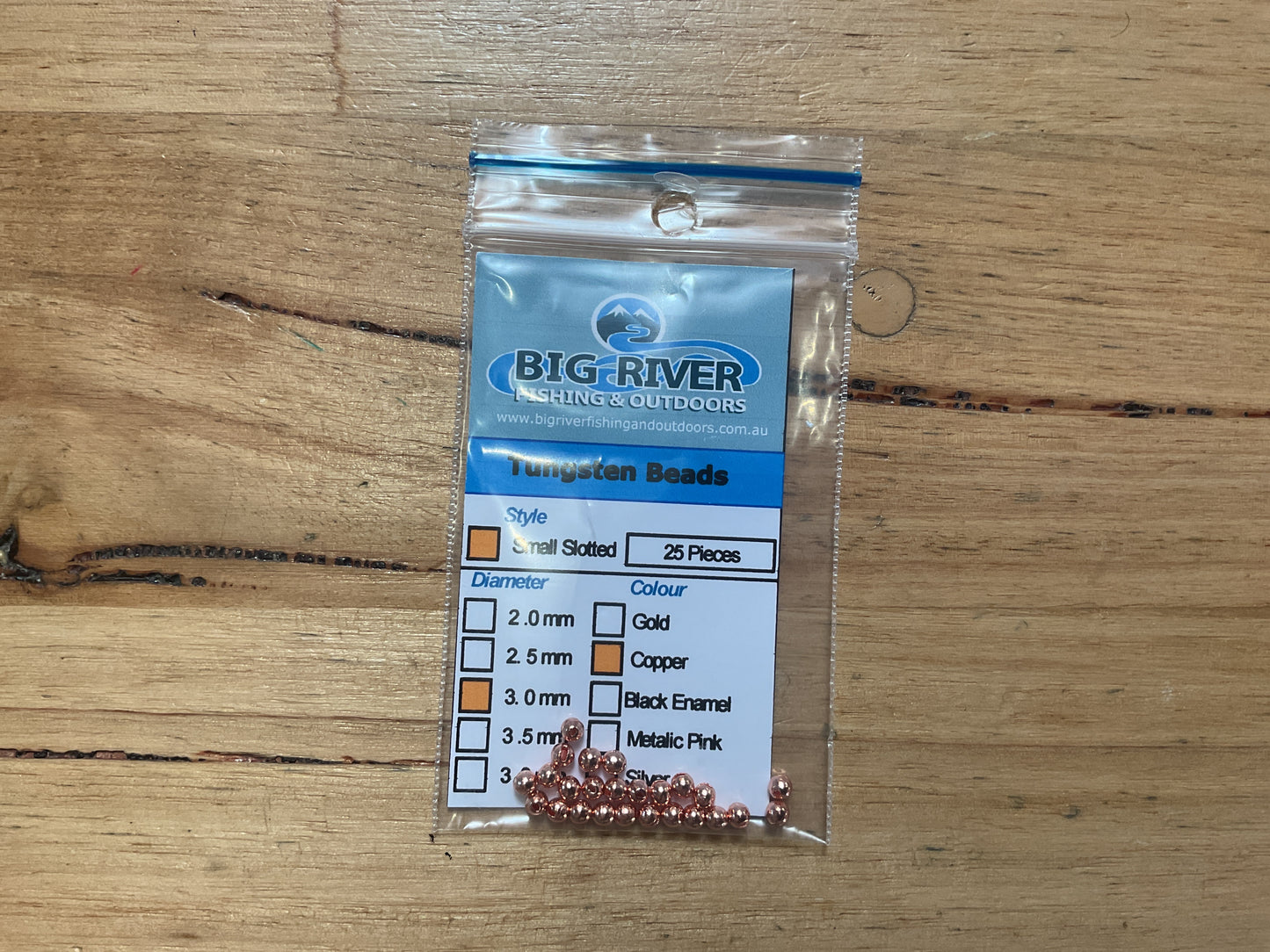 Big River Tungsten Beads