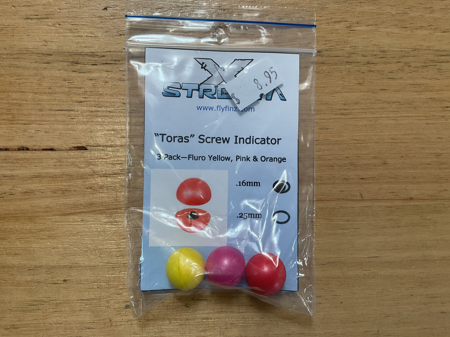 Xstream Toras Screw Indicator .16mm 3pk