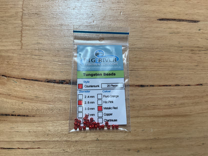 Big River Tungsten Beads