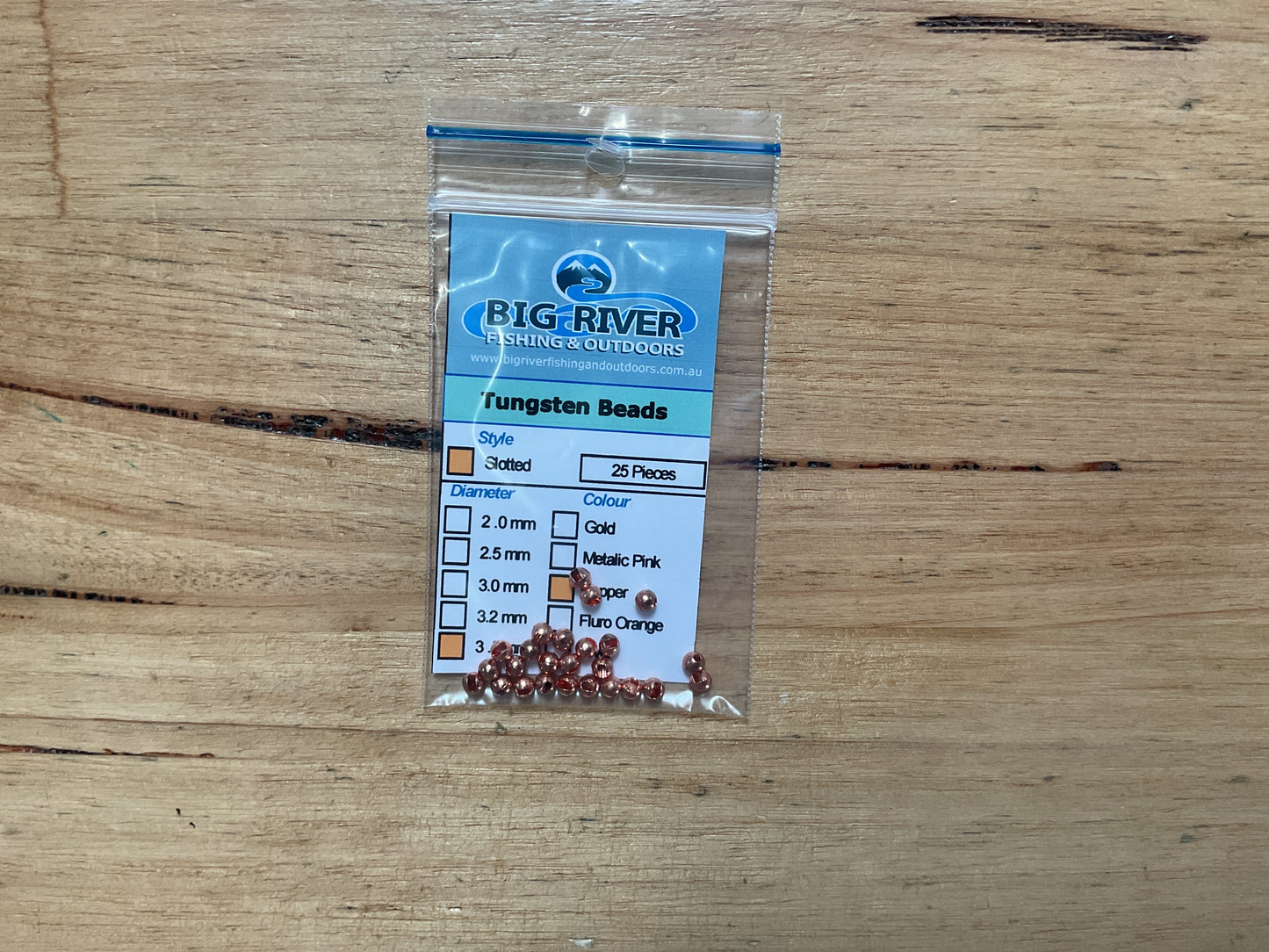 Big River Tungsten Beads