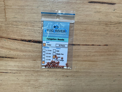 Big River Tungsten Beads