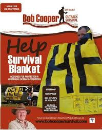 Bob Cooper HELP Survival Blanket
