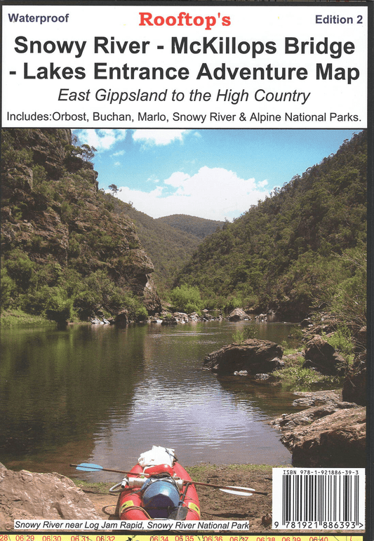 Snowy River- McKillops Bridge- Lakes Entrance Adventure Map