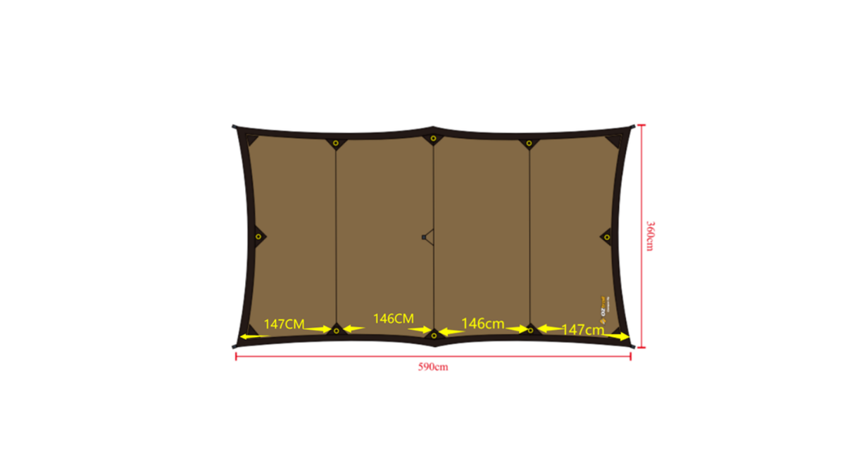 Oztrail Camper Fly