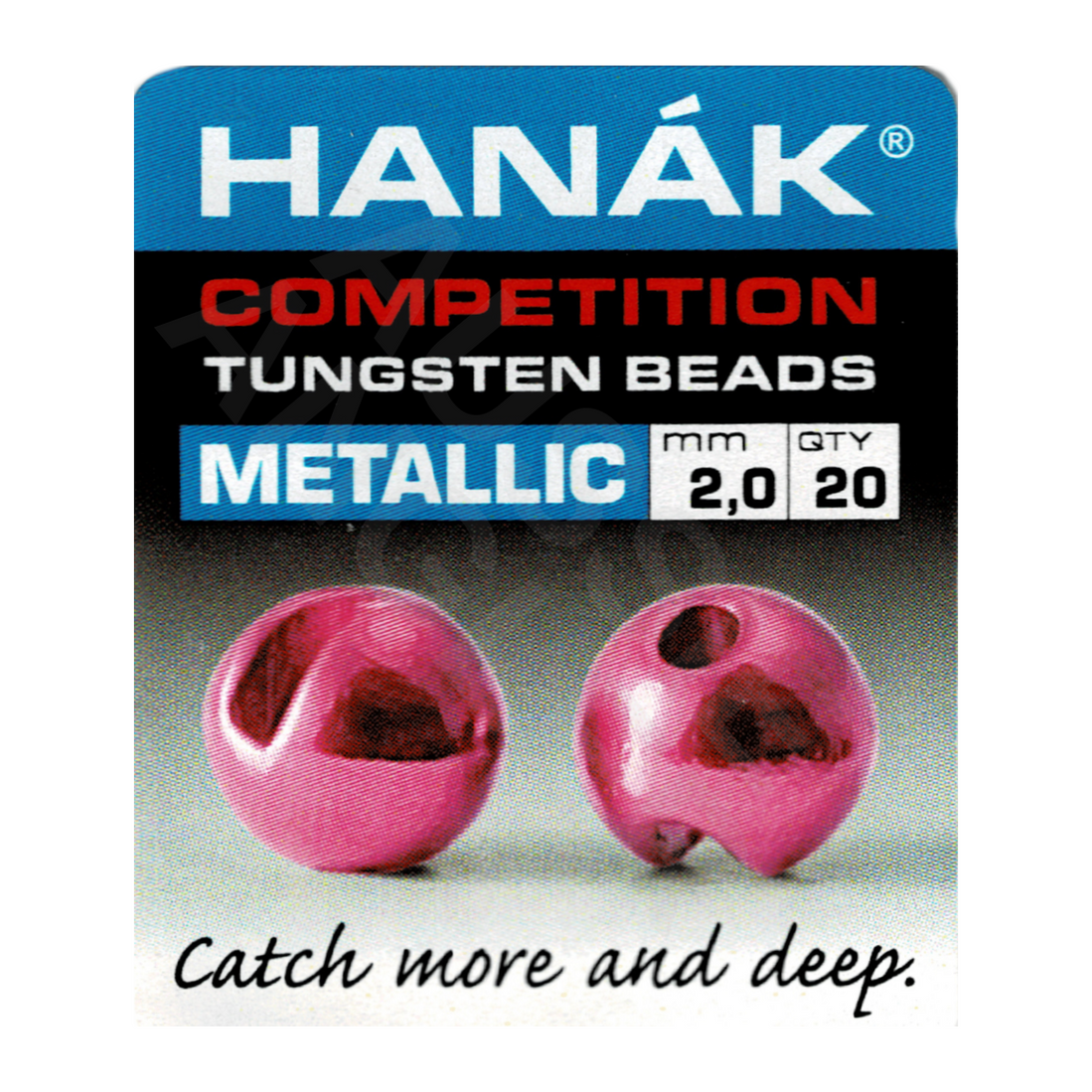 Hanak Tungsten Beads Metallic
