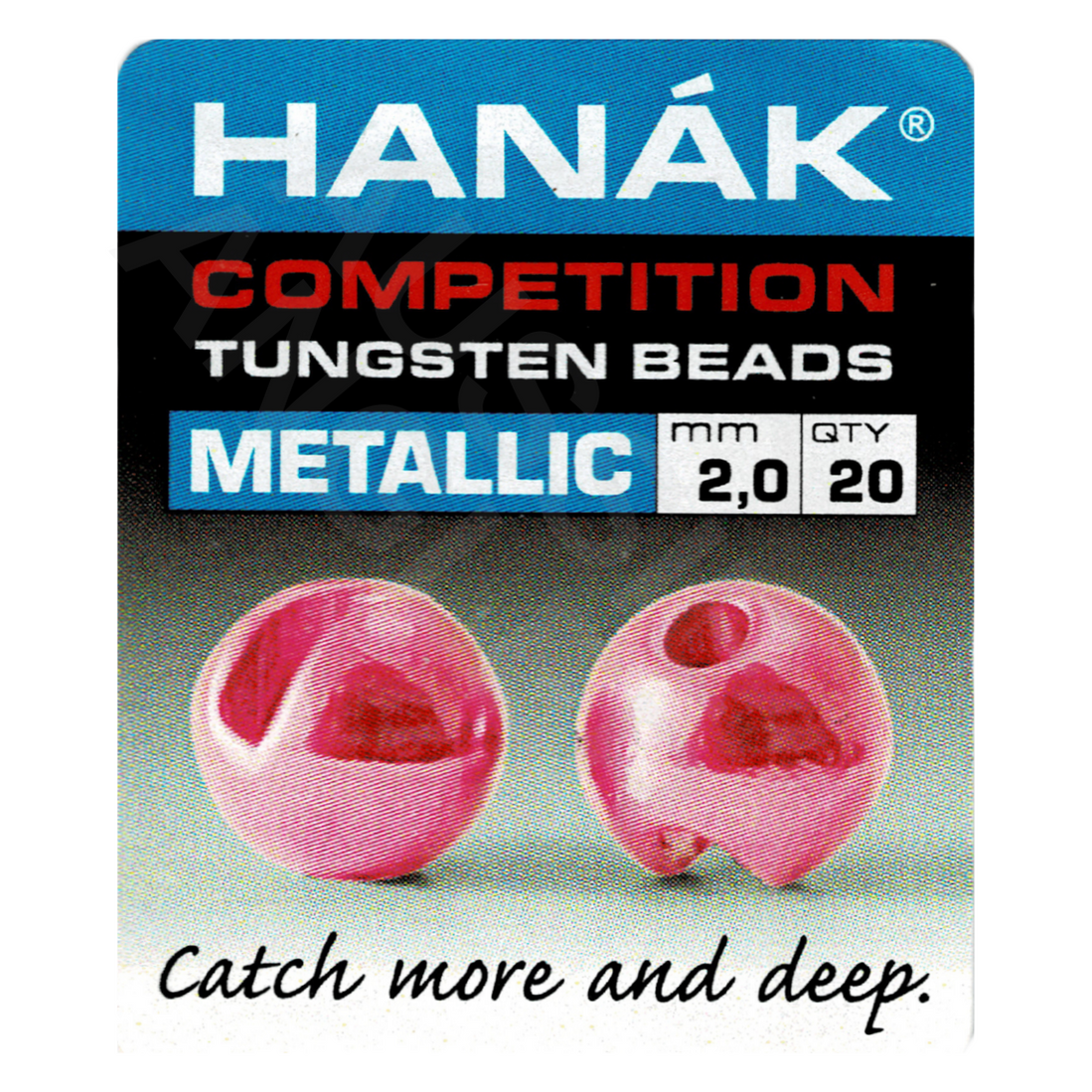 Hanak Tungsten Beads Metallic
