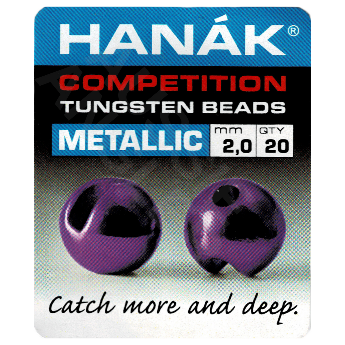 Hanak Tungsten Beads Metallic