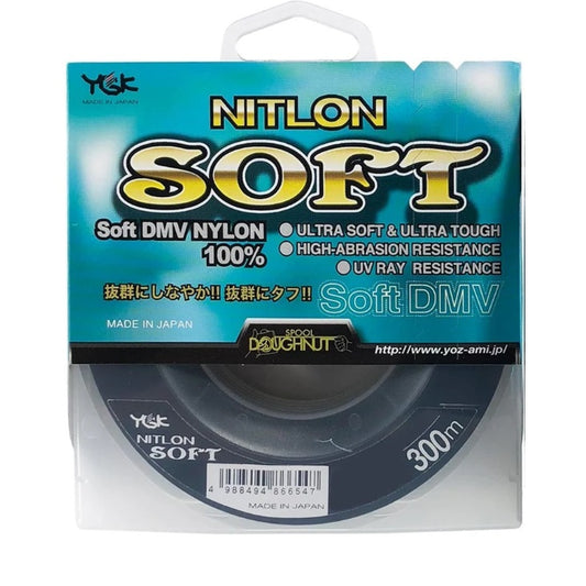 YGK Nitlon Soft DMV Monofilament Line 300m